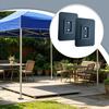 2pcs RV Awning Support Plate Heavy Duty Portable Plate Camping Awning Foot Pads For Outdoor Summer Picnic Holiday Travel