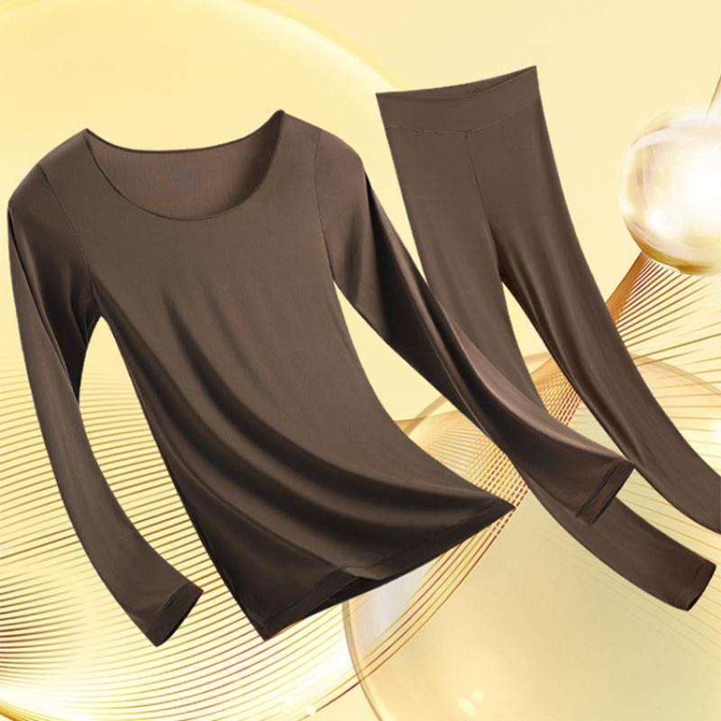 Mască de Frumusete Hidratantă și Încălzitoare cu Mâneci Lungi, Strat de Bază de Elasticitate Ridicată pentru Lenjerie Termică