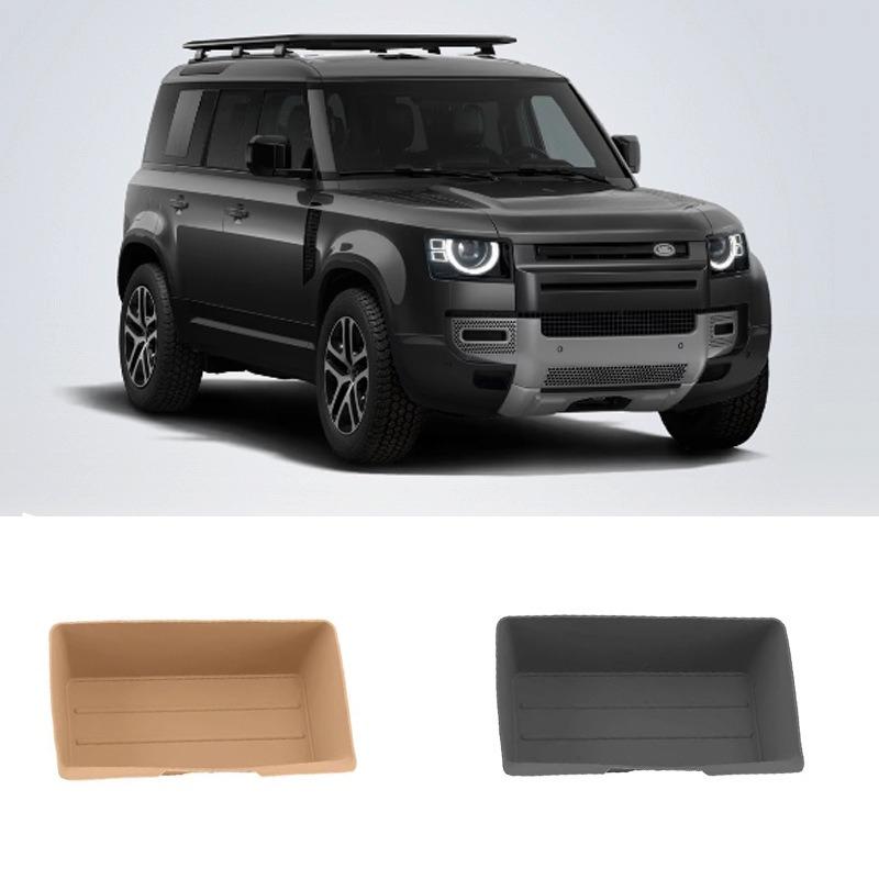For Land Rover Defender 90 110 2025 Car Central Control Storage Box Lower Silicone Storage Compartment in The Center Console
