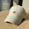 Korean-style small letter embroidered soft-top baseball cap for women, fashionable and casual, versatile for travel, simple and trendy hat