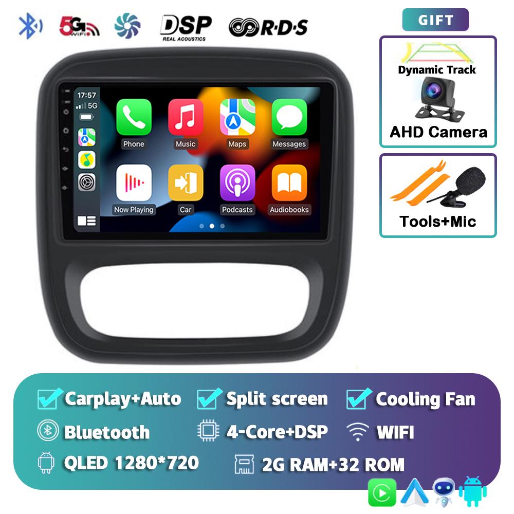 

Android 14 Автомагнитола для Renault Traffic 3 2014-2021 Для Opel Vivaro B 2014-2018 Мультимедийный Видеоплеер Навигация GPS DSP