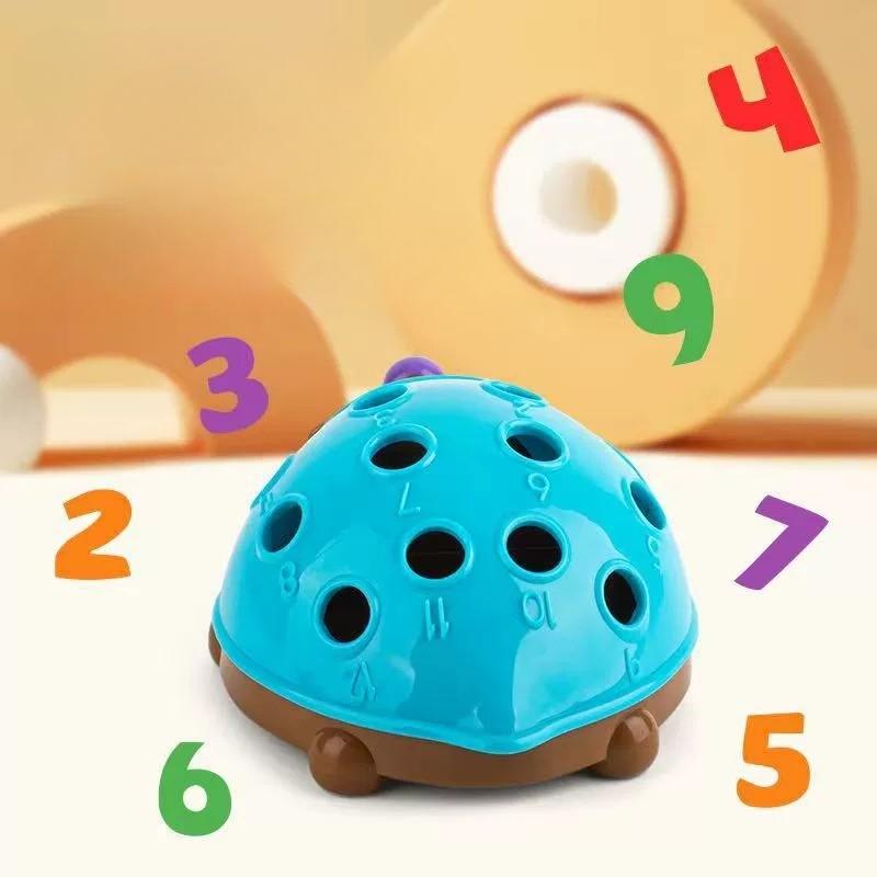 Learning Resources The Fine Motor Hedgehog - Toddler Learning Toys, Fine Motor and Sensory Toys for Kids Ages 18+ Months, Montessori Toys