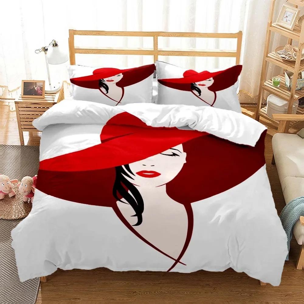 

Elegant and Minimalist Women Bedding Set Soft and Comfortable Comforter Bedding Sets Complete Size Customizable EU Single(135*200cm)3pcs
