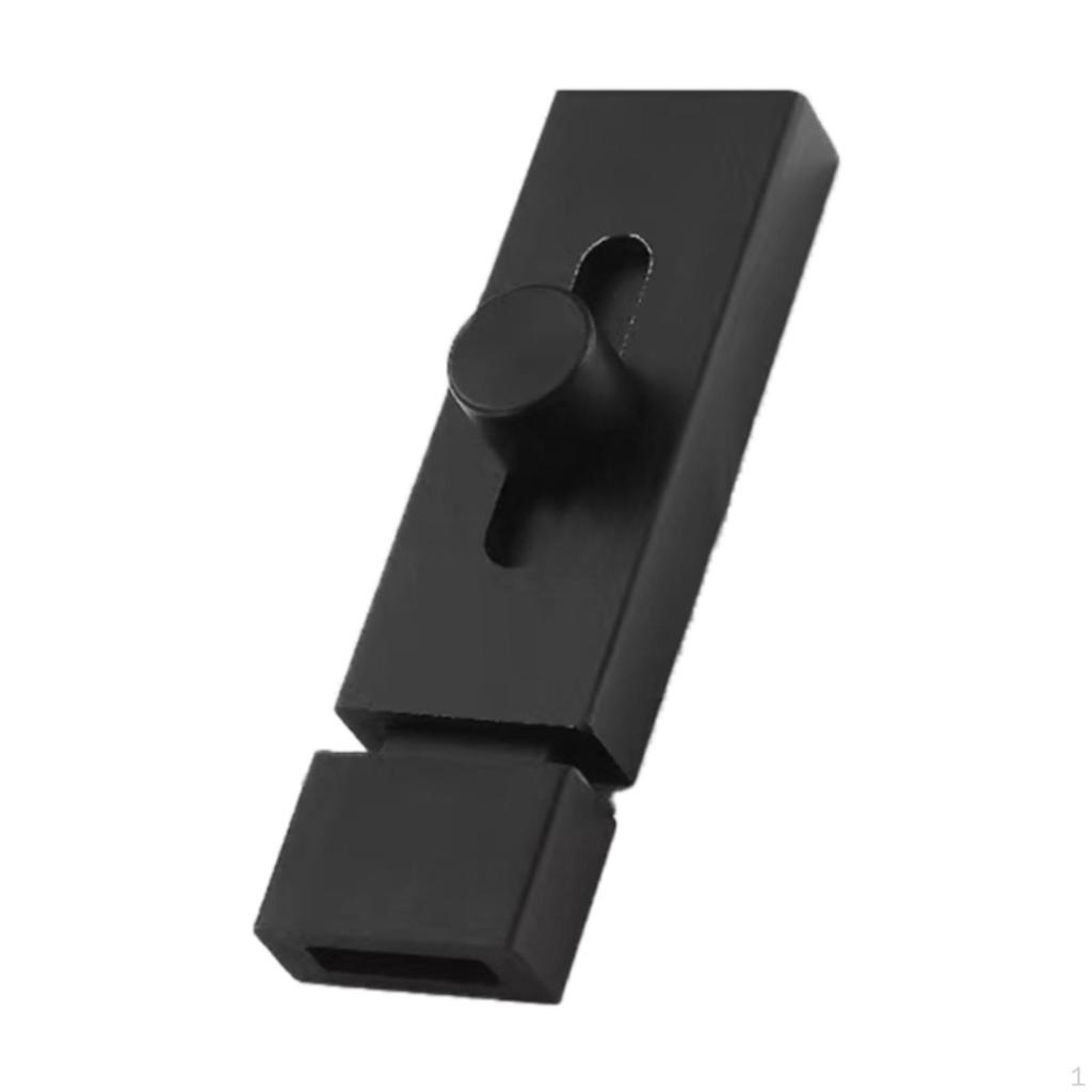 Door Gate Latch Nordic Versatile Hardware, Aluminum Alloy Slide Lock for Home Office