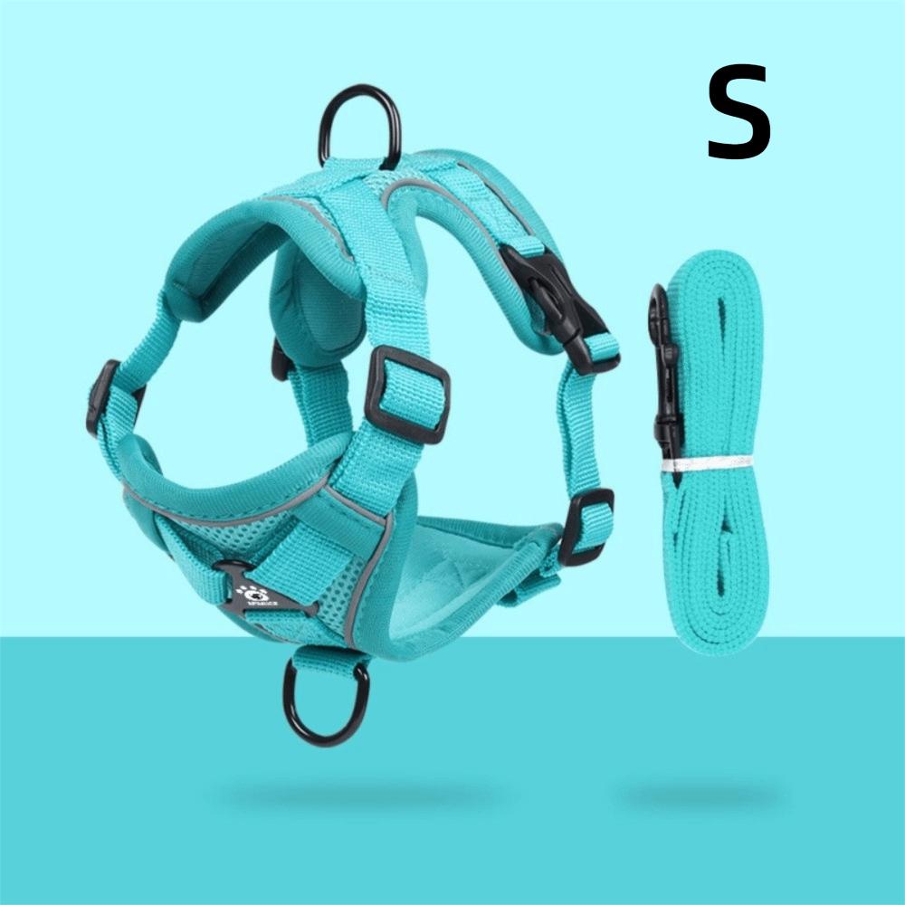 High Quality Reflective Cat Harness Leash Set Adjustable Breathable Mesh Dog Harness Pet Vest Harness Small Medium Dogs