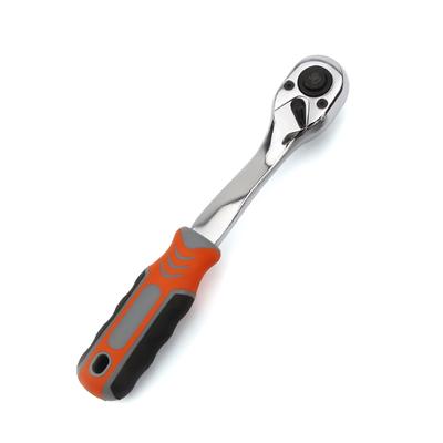 90 Zähne 1/4" 3/8" 1/2" 1 Stück Hohes Drehmoment Crv Ratsche für Stecknuss Schnellverschluss Professionelle Handwerkzeuge