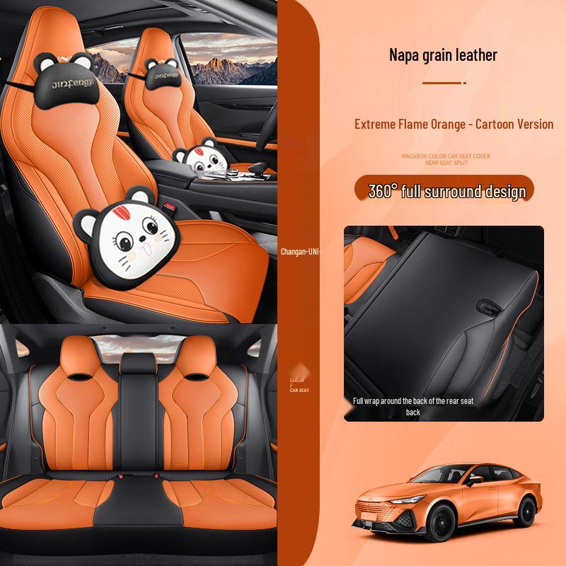 Fully Enclosed, Breathable Seat Covers for 2022-25 Changan Univ - Perforated Summer Car Cushions