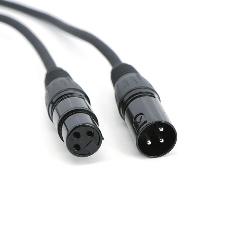 1m 2m 5m XLR Mic Cable 3-Pin XLR Male To Female Microphone Audio Extend Cable Balanced AMP Patch Cords for Mixing Boards Pro