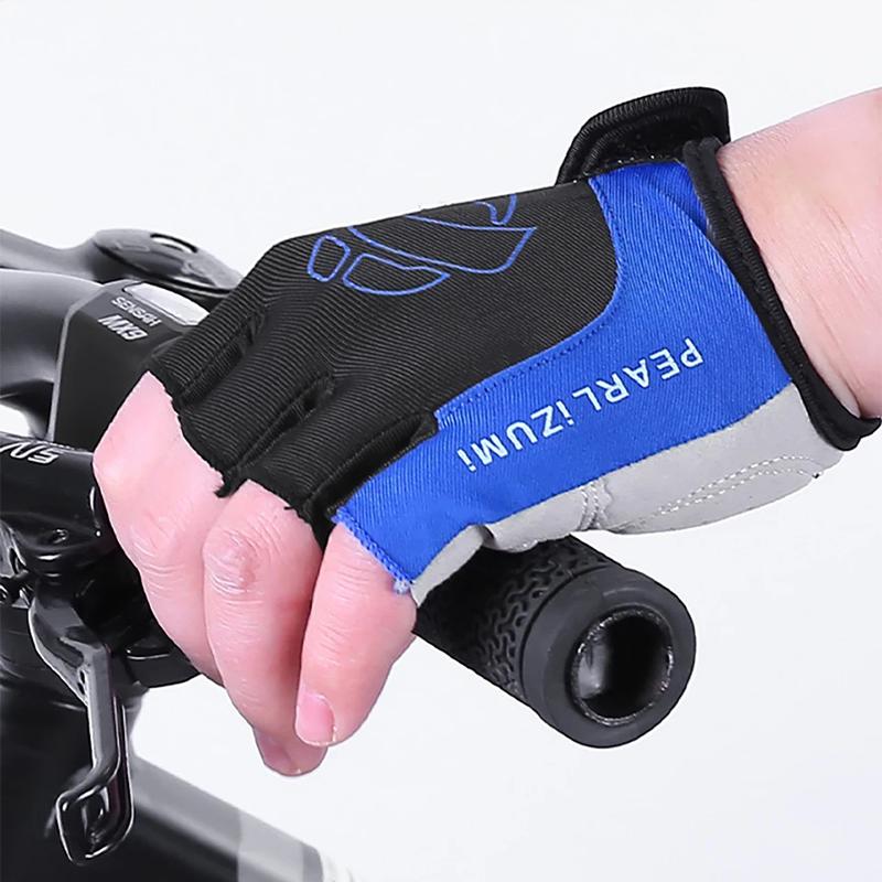 Half-finger Cycling Gloves Anti-slip Shock-absorbing Breathable Gloves Fingerless Sports Fitness Training Cycling Equipment