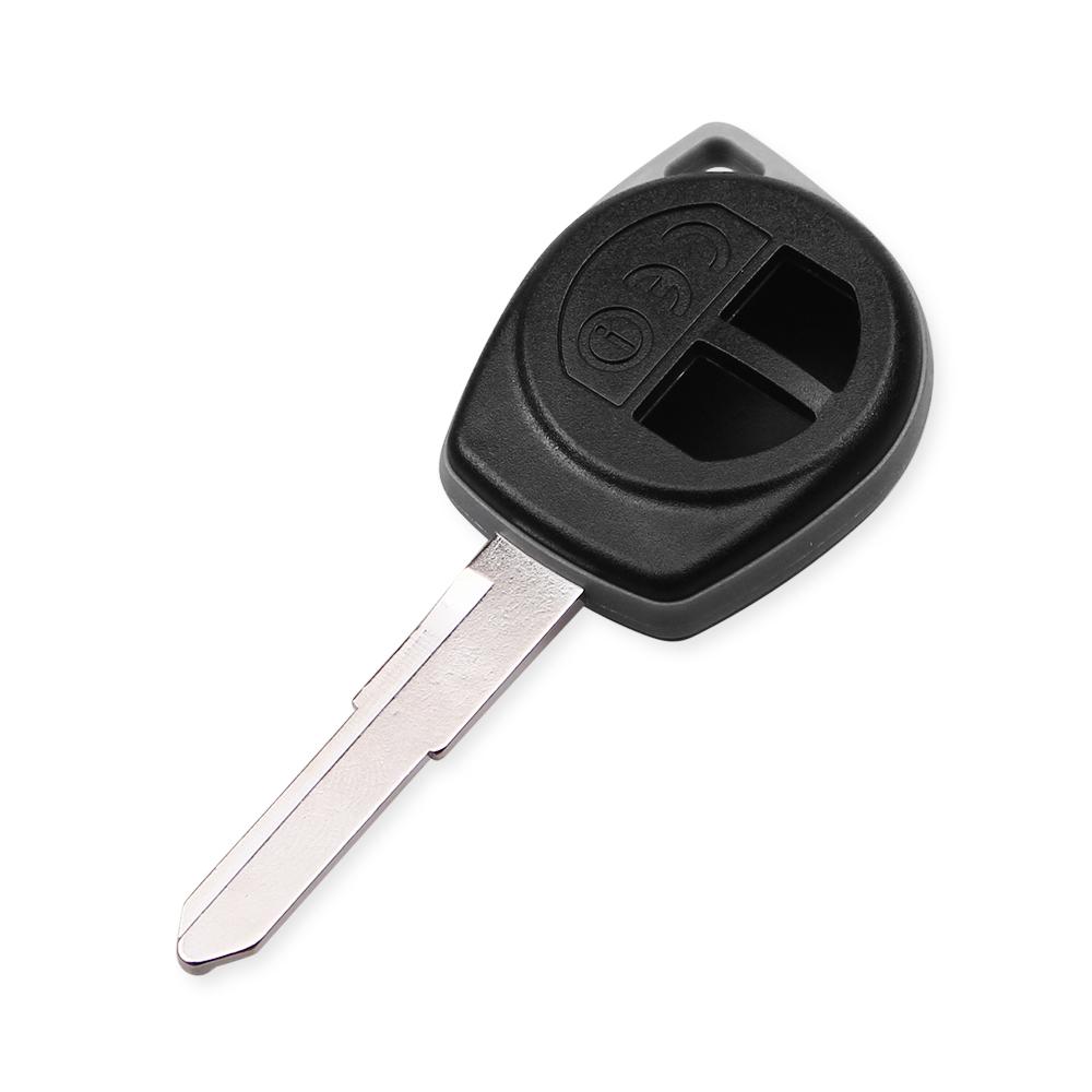KEYYOU 10PCS/LOT Remote Car Key Case Shell Fob Housing For Suzuki Swift HU133R SZ11R Blade Replacement 2 Buttons
