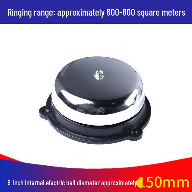 Sparkless Indoor/Outdoor Remote-Controlled Timed Electric Bell