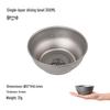 MOBIGARDEN 300ML Titanium Camping Bowl