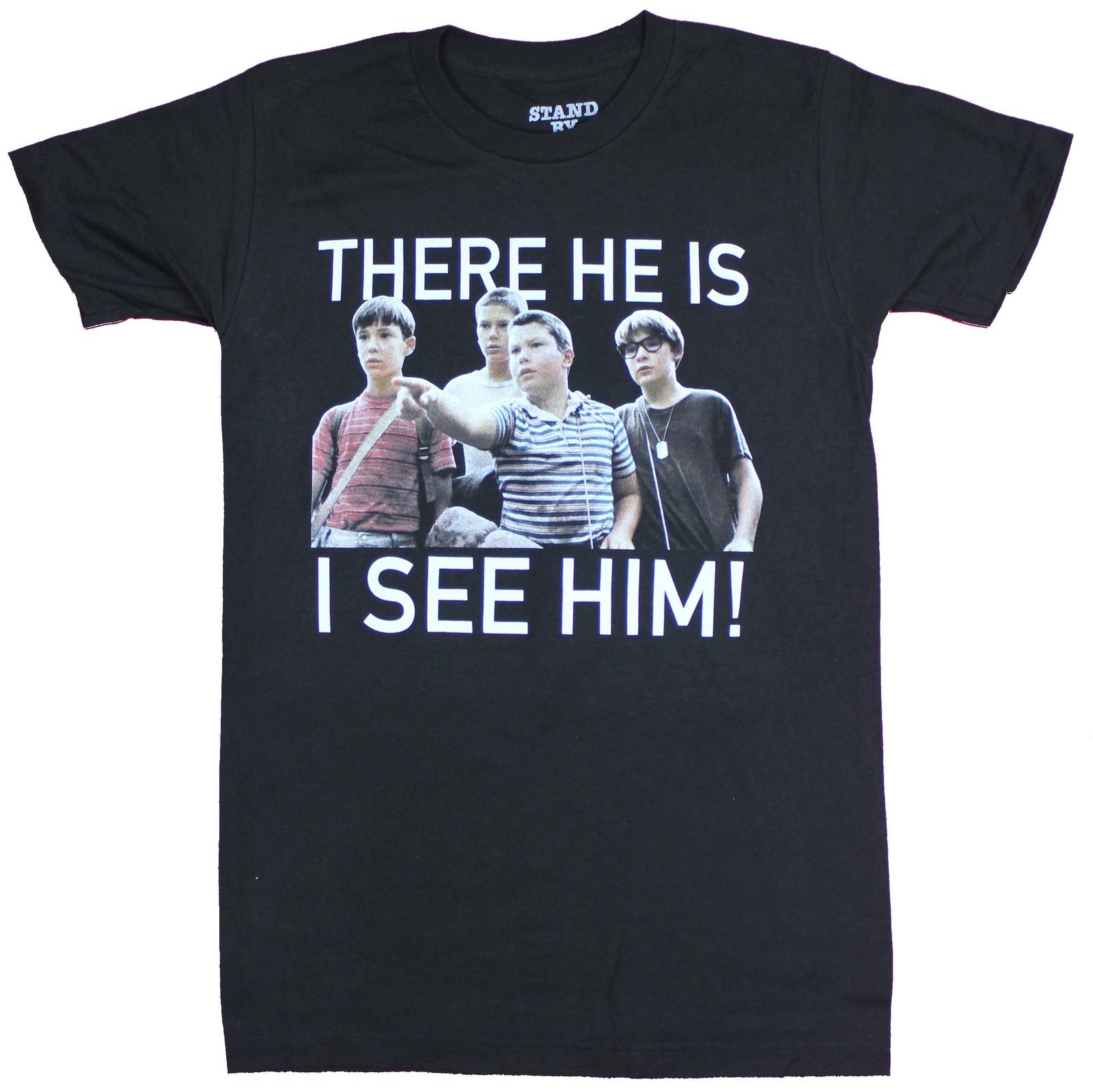 Stand By Me Adult New T-Shirt - There HE Is Pic XL