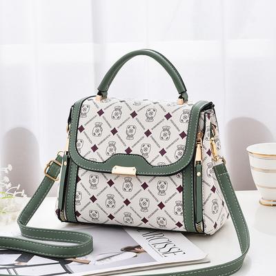 Fashion Printing Women's Small Square Bag All-match Girl Shoulder Bag Trend Women's Messenger Bag Portable Womens Handbag