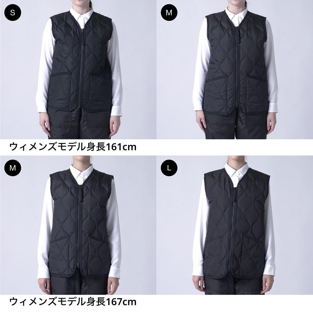 Taion Down Vest Black 001ZML-1