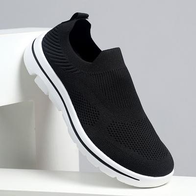 Outdoor Slip On Men's Casual Shoes Comfortable Walking Sneakers Breathable Lightweight Athletic Jogging Sport Shoes Hikihg Shoes