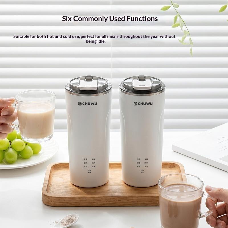 220V Mini Soy Milk Machine Electric Juicer Mixer Wall Breaking Machine Soybean Milk Maker Breakfast Machine 300Ml