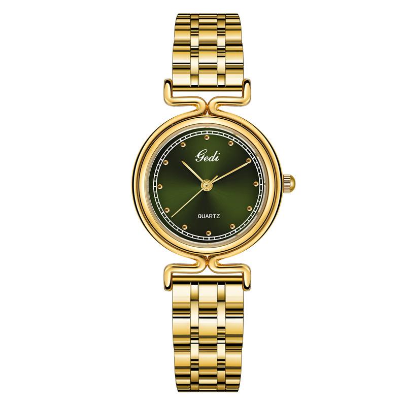 High Value Steel Belt Women'S Watch Medieval Niche Watch Women'S Waterproof Quartz Watch