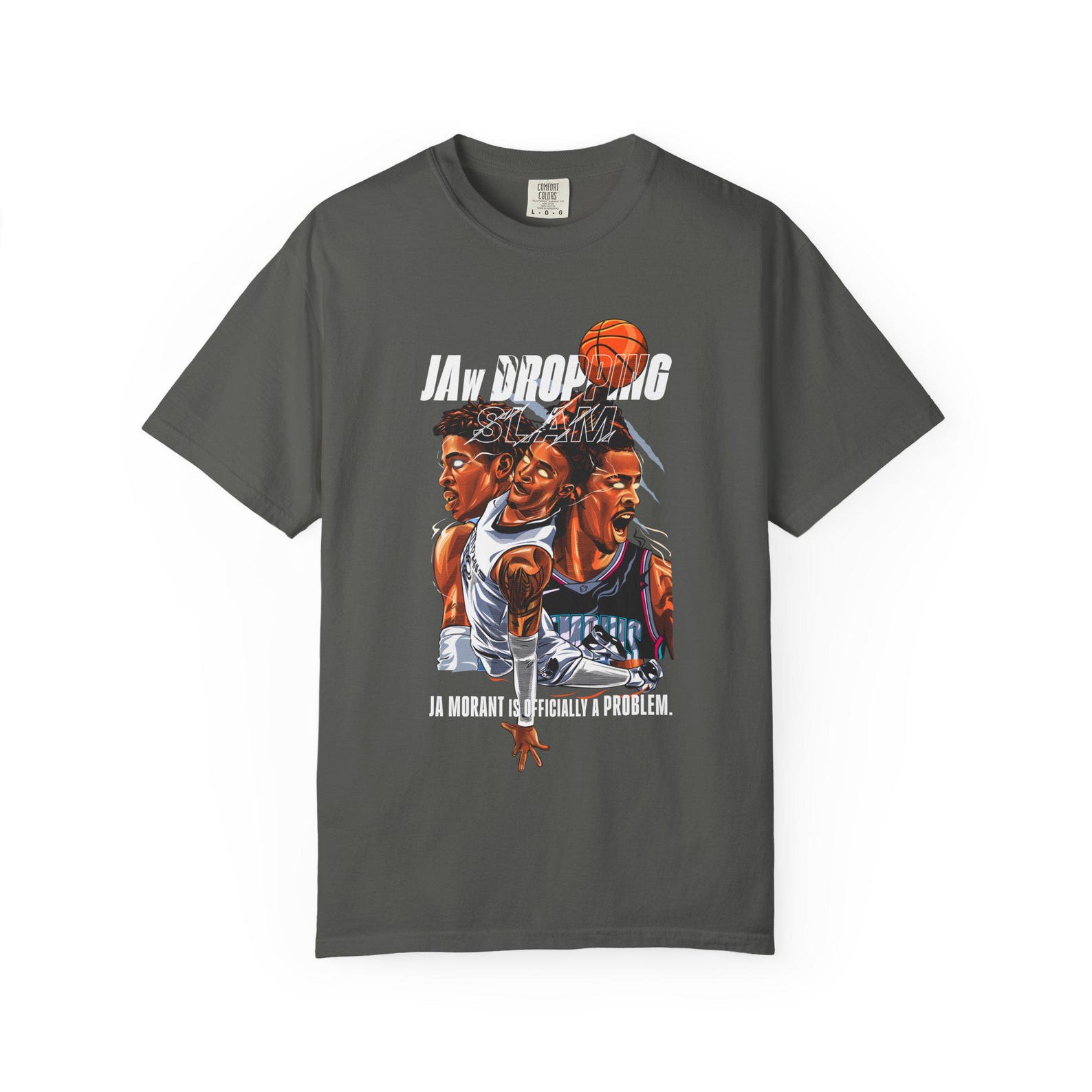 Jaw Dropping Basketball Players T-Shirt | Retro Hoop Illustration 4XL