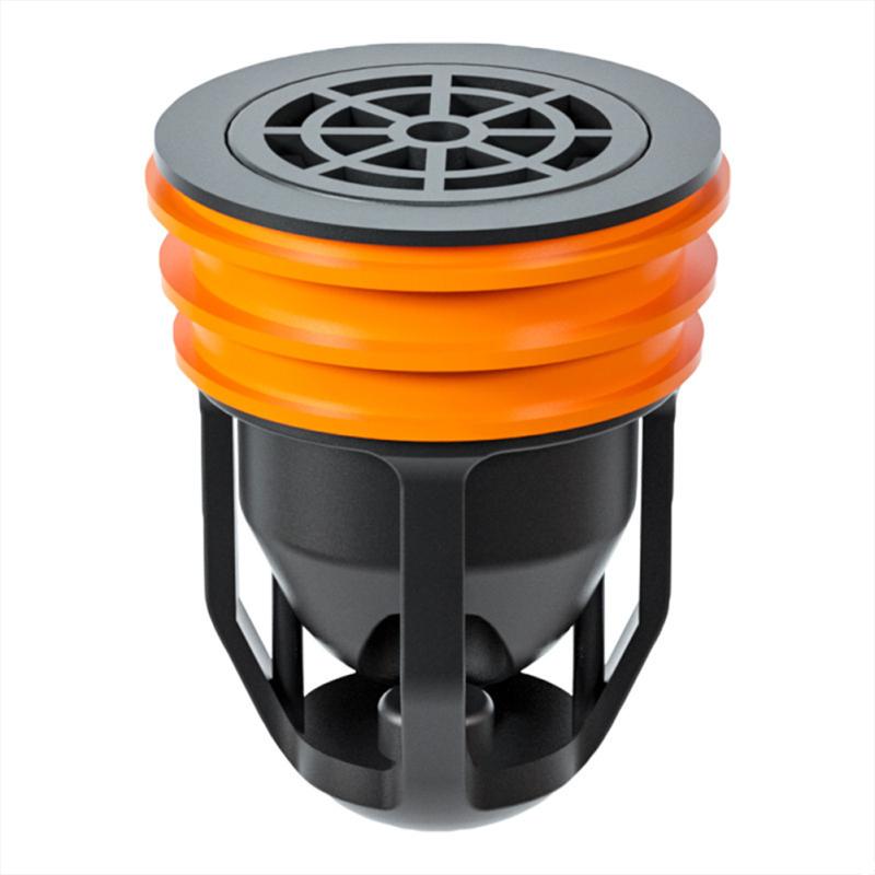 

Magnetic Floor Drain Anti-stink Cover Plug Kitchen Bathroom Sink Water Drain Filter чорний/помаранчевий