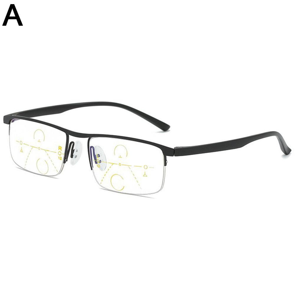 100-400. Smart Zoom Anti-blue Reading Glasses For Men Glasses And Goggles Purpose Dual Women El W1L4