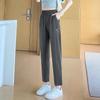 2025 Women's Summer Ice Silk High-Waist Mosquito-Proof Harem Pants - Lightweight and Elastic Casual Sportswear