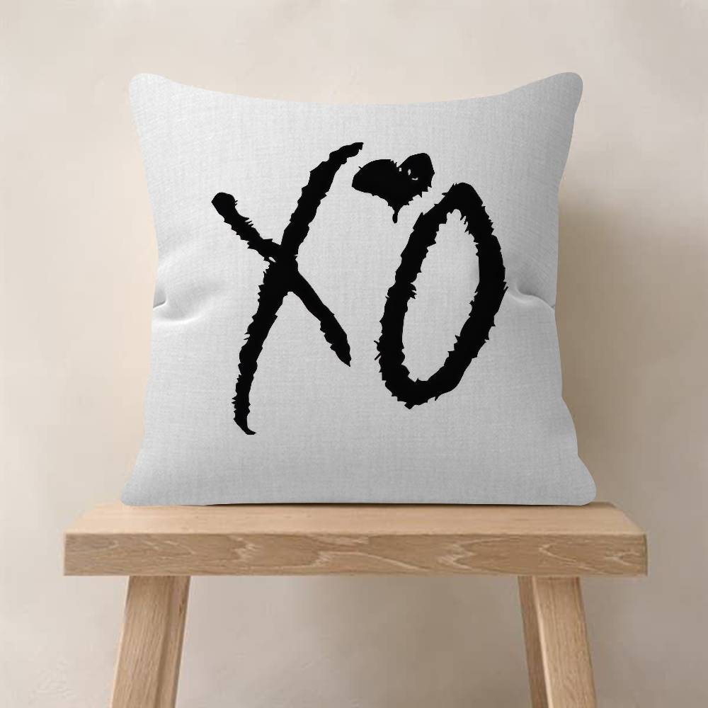 Rapper The Wweeknd X O album Cushion Cover Pillowcase Upholstery Sofa Throw Pillow Home Decor Pillowcas