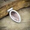 Pink Kunzite Gemstone Handmade 925 Sterling Silver Jewelry Pendant 2.17" M-55