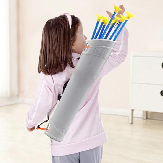 10/20 Pezzi 42cm Frecce Giocattolo per Tiro con l'Arco per Bambini, Pallottole Morbide con Ventosa con Aste in Plastica, Accessori Sicuri per il Gioco all'Aperto