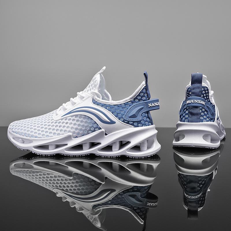 Men's Shoes Summer Breathable Single Mesh Shoes 2024 New Casual Versatile Large Mesh Wading Travel Non-slip Sports Shoes