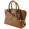 Michael Kors Avril Handbag 30H1G4VS5L 2WAYShoulder Brown Leather Women Used