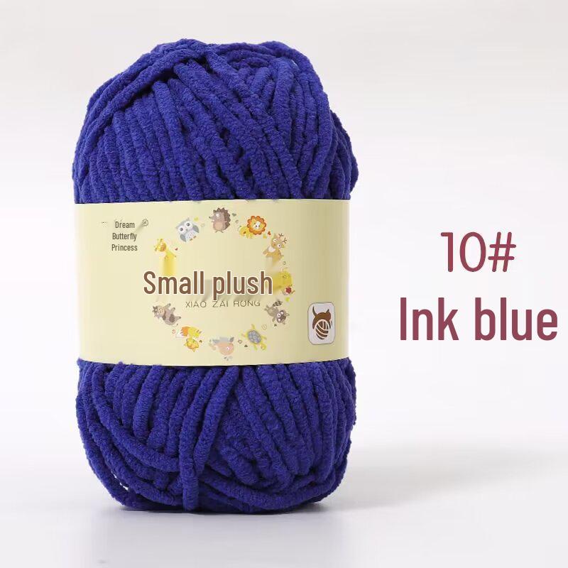 Little Velvet Chunky Yarn for DIY Knitting & Crochet - Cute Baby Crafts, Scarves, Dolls & Shoes