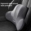 Universal Car Memory Foam Neck Pillow Protection Lumbar Backrest Cushion Lumbar Cushion Car Headrest Cushion Seat Accessories