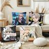 Anime Kaji Ren Windbreaker Kissenbezug Mode Quadratischer Kissenbezug Schlafzimmer Sofa Zimmer Innendekoration Freizeit
