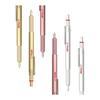 ROTRING 600 Oil-Based Ballpoint Pen, Medium Point, Knock Type, Luxury Brand, Gold, 2183911, Japan Genuine, Full Metal Body, Balanced Weight, Stable