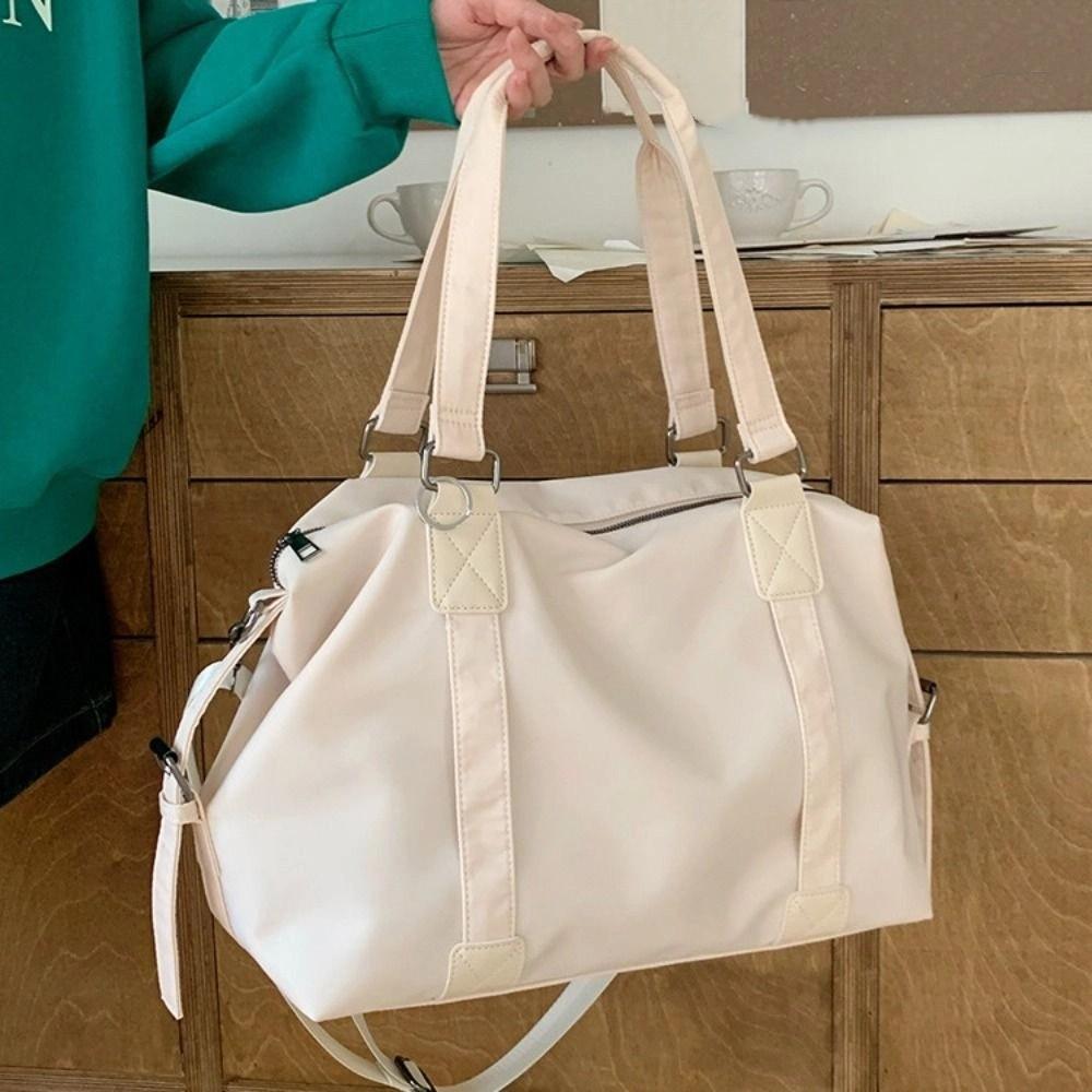 Large Capacity Nylon Duffle Bag Casual Tote Bag Fashion Travel Luggage Bag  Daily