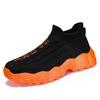 Men's and women's casual sports shoes, breathable and anti-slip, large-sized thick-soled running loafers for coupless men shoes