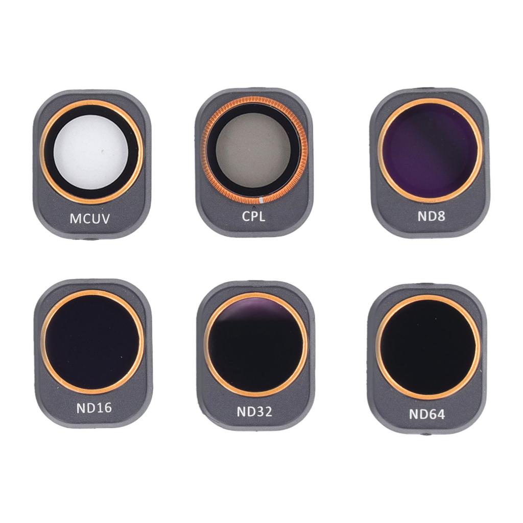 6 Stück ND16 CPL Filter Zubehör Klare Abbildung Mehrschichtige Beschichtung Objektivfilter für Mini 4 Pro Drohne