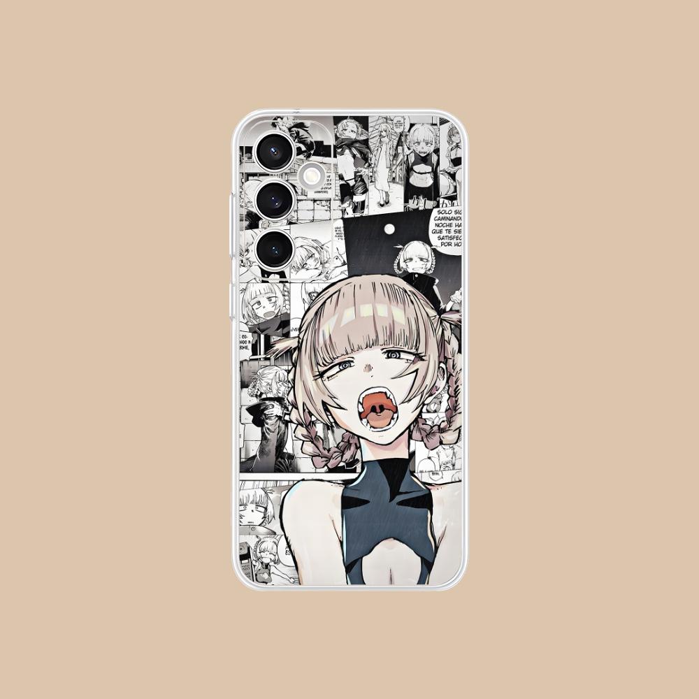 Call Night Nazuna Clear Mobile Phone Case for Samsung Galaxy S25 S24 S23 S22 S21Plus FE Ultra Colorful Cover