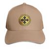 Greek Orthodox Cross Gold Paint Black Trim ICXC NIKA Baseball Cap Sun Cap Streetwear Luxury Unisex Cap Baseball Unisex Womens