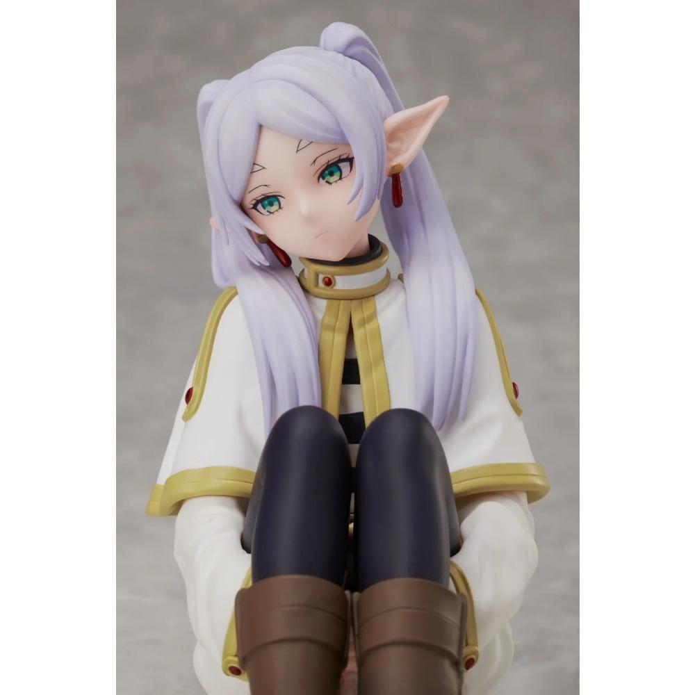 11CM Anime Sousou no Frieren Frieren Noodle Stopper Figure Desktop Decorate Anime Model Toy Gift Aciton Figure Collect 1/7 PVC