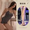 Sexy Hollow Hip Skirt Women's Sex Suspender Nightdress Hot U-shaped Breasts Passion Free Sex Underwear