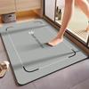 Fast Drying Diatomite Bath Mat Bathroom Foot Mat Bathroom Toilet Absorbent Quick Dry Non Slip Easy Clean Home Decor