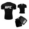MMA Trainingsshorts Set Herren Damen - Schnelltrocknend Boxen Muay Thai Kampfsportbekleidung Fitnessstudio Fitness