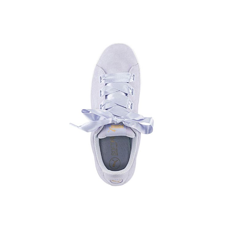 Puma Vikky Platform Ribbon Icelandic Blue Women Sneakers Purple 364979-03
