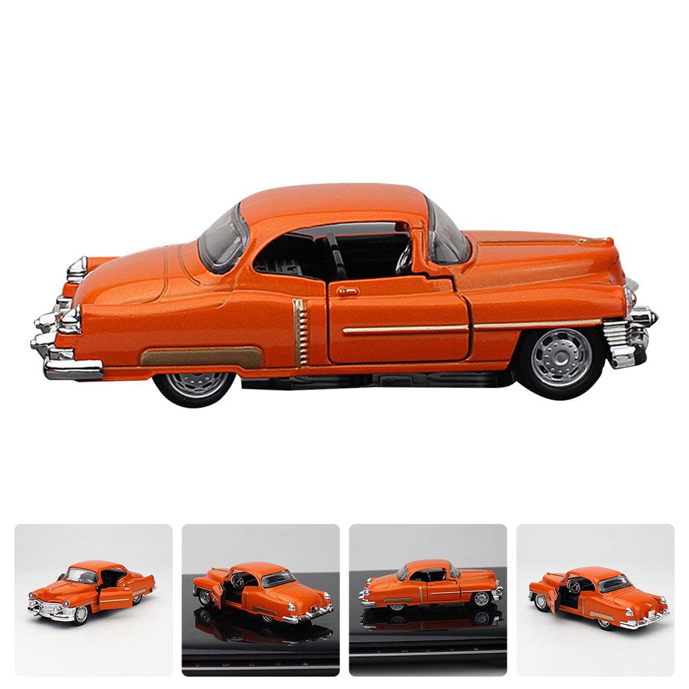 1/36 Méretarányú Cadillac Vintage Autók Ötvözet Die-Cast Húzható Hátra Fém Modell Klasszikus Autó Gyűjtői Darab Gyerekeknek Felnőtteknek Ajándék Die-Cast Nyitható Ajtós Autó
