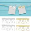 20Pcs Small  Clips Little Bear Handle Design Eco Friendly  Sturdy Multifunction Small P