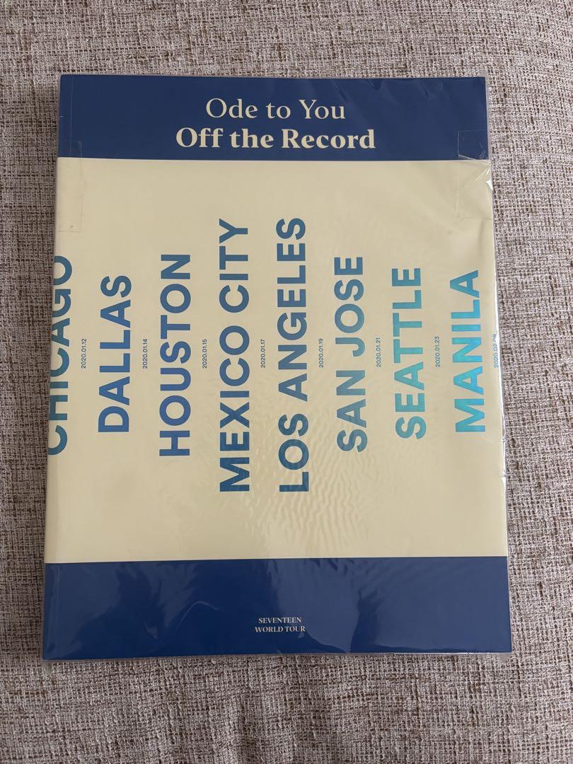 

[USED] SEVENTEEN off the record Korean version photo book