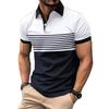 Polo d'été pour homme à manches courtes et col boutonné, édition régulière pour homme, haut d'affaires