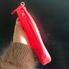 Silicone Pencil Case Simulated Fruit Stationery Pouch Portable Stationery Organizer  Students